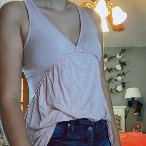 Pink tank top